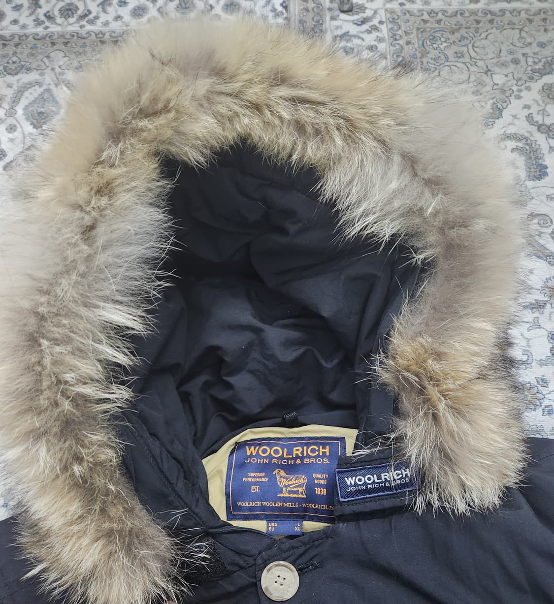 울리치 아크틱 파카 DF 뉴블랙 패딩 XL 상품이미지3