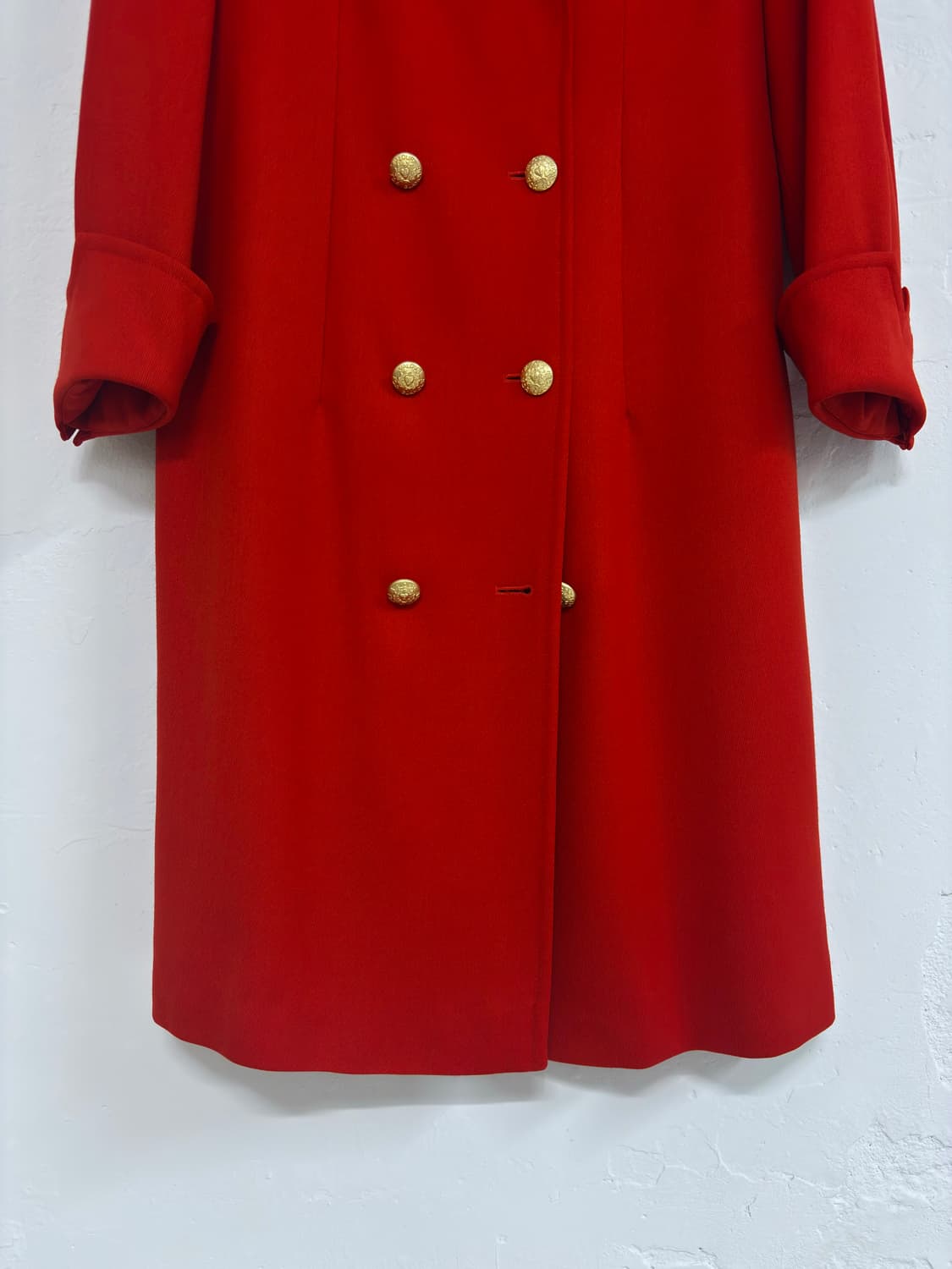 에스까다 독일제 레드 오피서 코트 상품이미지4