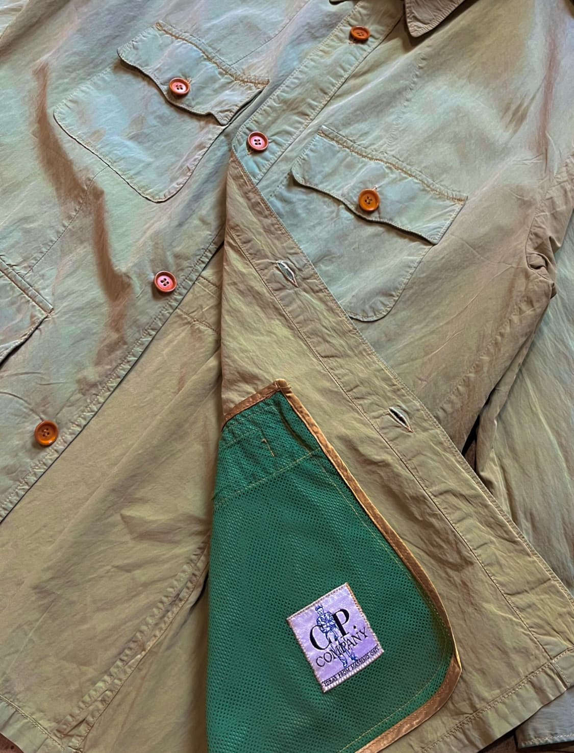 89SS CP컴퍼니 아카이브 나일론 사파리 자켓 상품이미지4