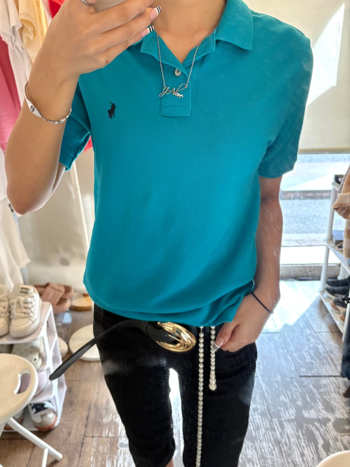 POLO Logo collar T 상품이미지1