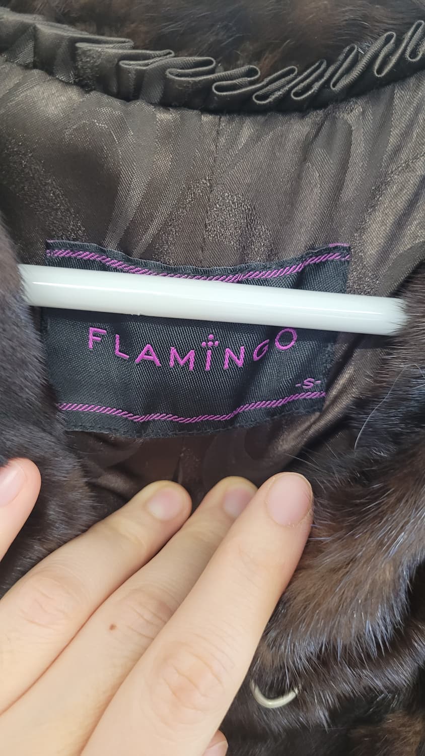 플라밍고  리얼 밍크 베스트-S사이즈 상품이미지2