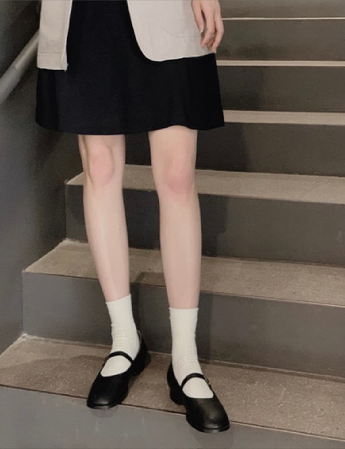 (미착용, 새상품) 슬로우앤드 렌토 메리제인 플랫슈즈 구두 단화 250 상품이미지3