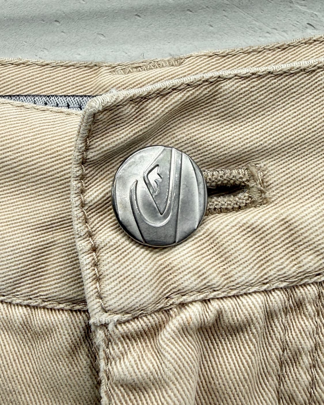 퀵 실버 00s 버뮤다 팬츠 베이지 상품이미지3