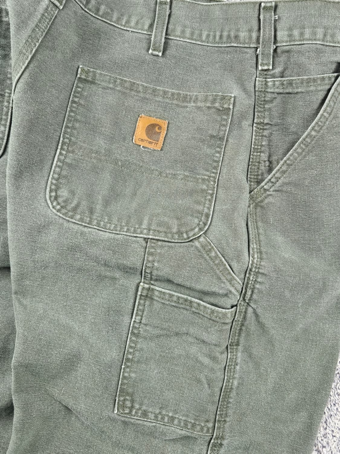 칼하트 리페어커스텀 덕 캔버스 카펜터 워크 팬츠 (34X32)/10771 상품이미지8