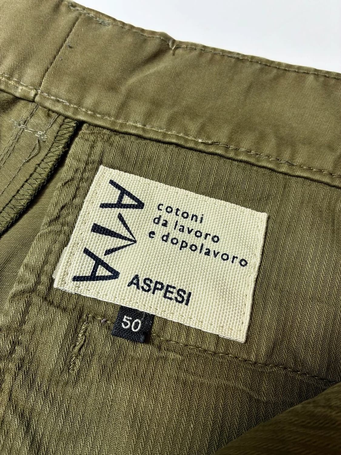 아스페시 ASPESI 17ss 코튼 카고 반바지 PN9075 상품이미지7