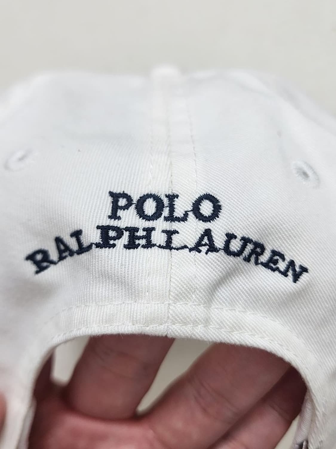 RALPH LAUREN 빅포니+베어 화이트볼캡 상품이미지5