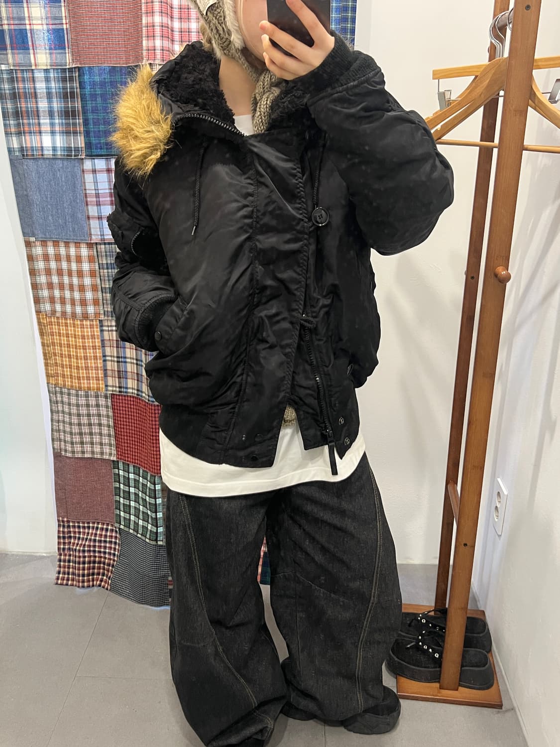 알파인더스트리 n3b 울프죠 패딩 상품이미지2