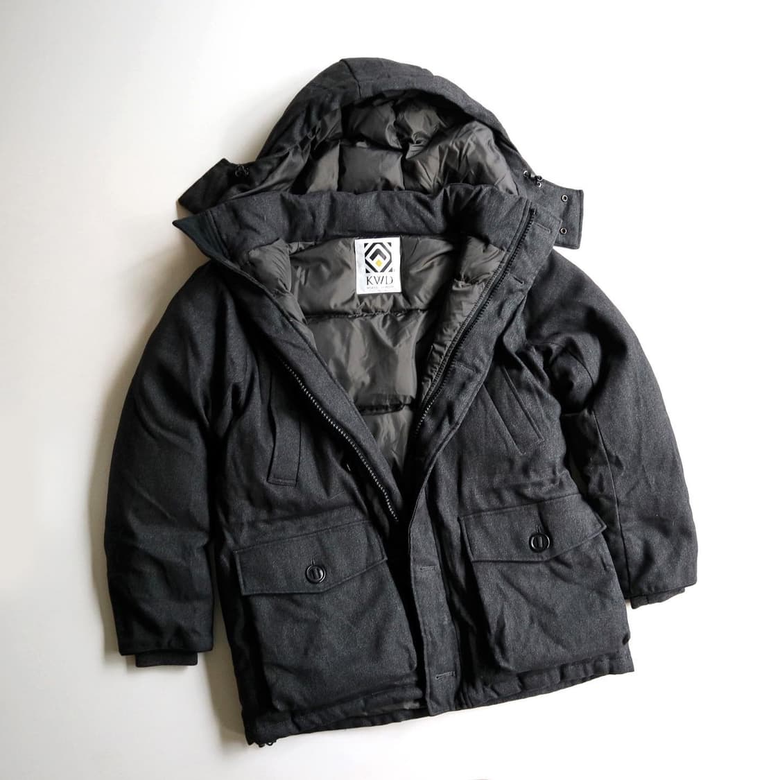 프릭스스토어 KWD 헤링본 시에라 파카 다운자켓 M 상품이미지4