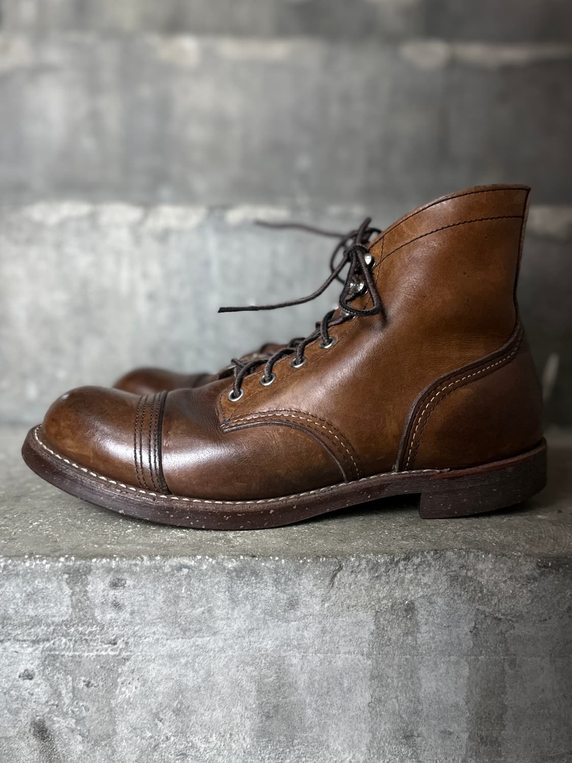 OG USA Made 레드윙 8111 아이언레인저 워크 부츠 상품이미지4