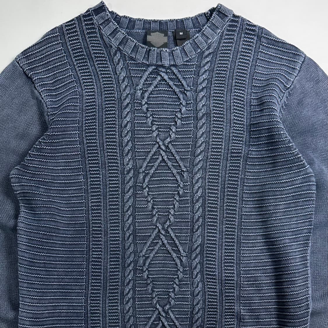 할리데이비슨 피그먼트 코튼 니트 상품이미지2