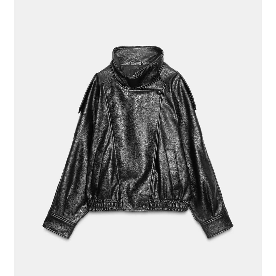 자라 페이크 레더 자켓 상품이미지2