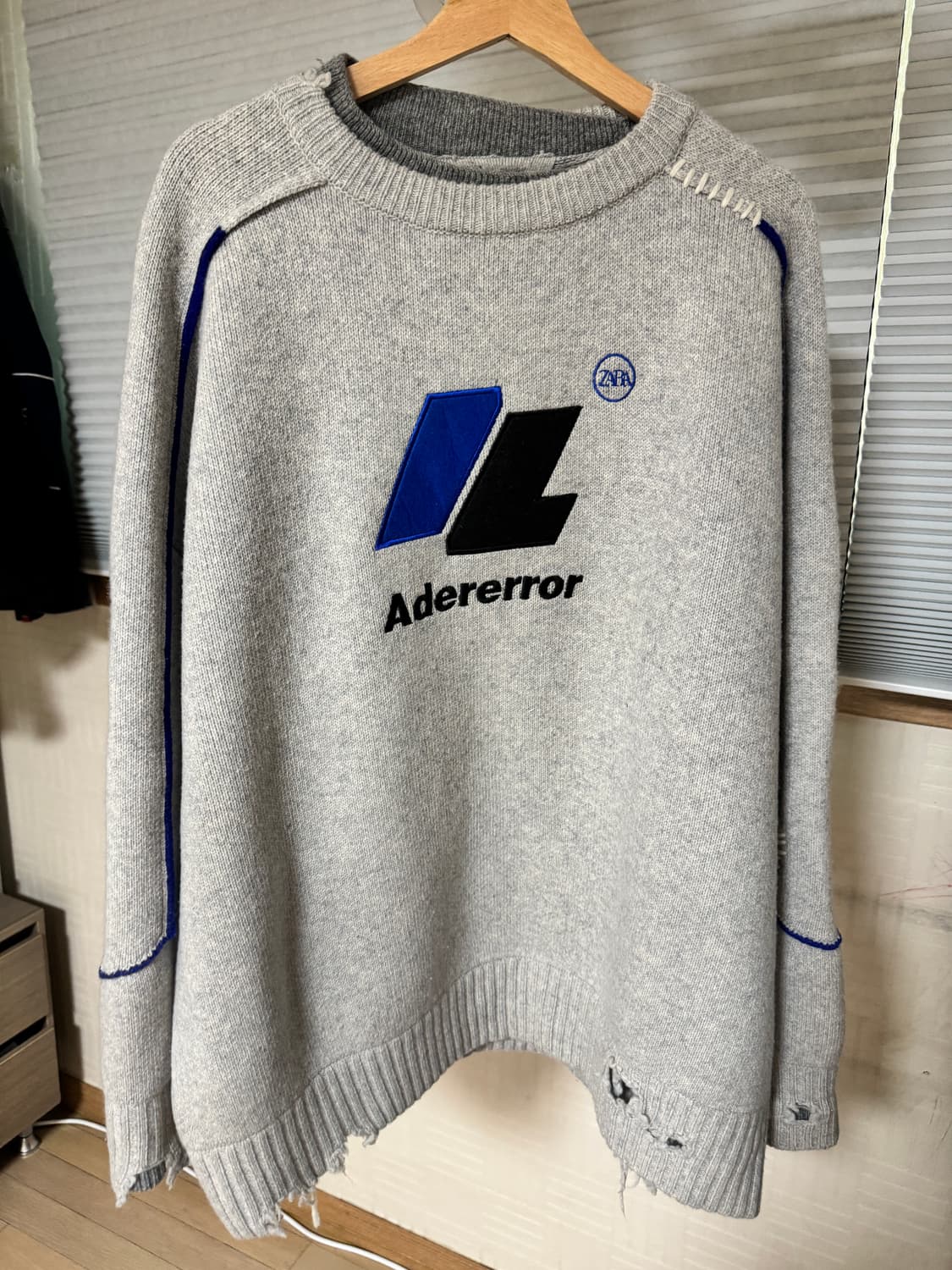 자라X아더에러 콜라보 니트 X-XL 상품이미지1
