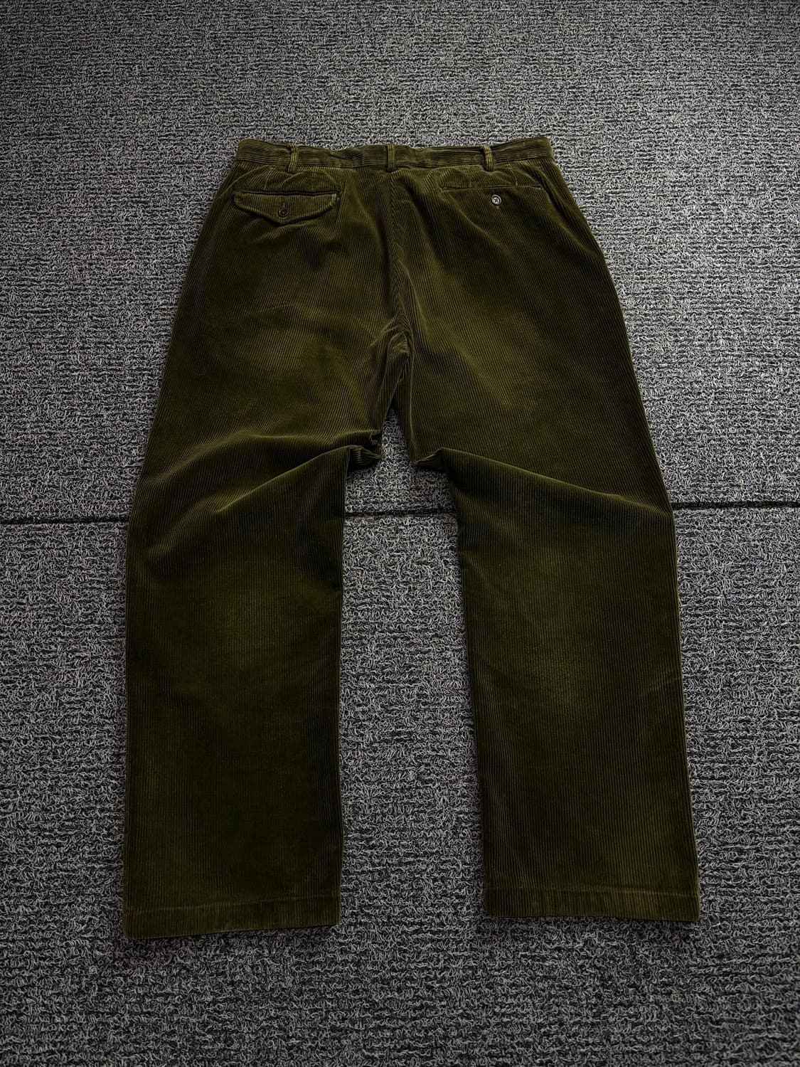 폴로 랄프로렌 신형 아메카지 코듀로이 와이드 팬츠 카키 1887 상품이미지5