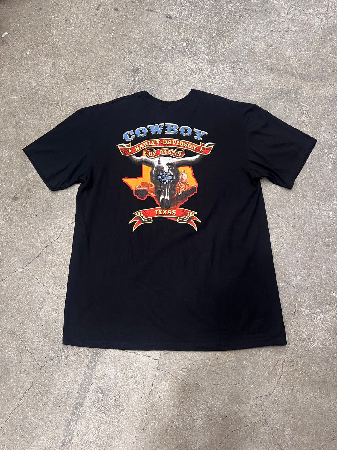오스틴 할리데이비슨 텍사스 티셔츠 상품이미지2