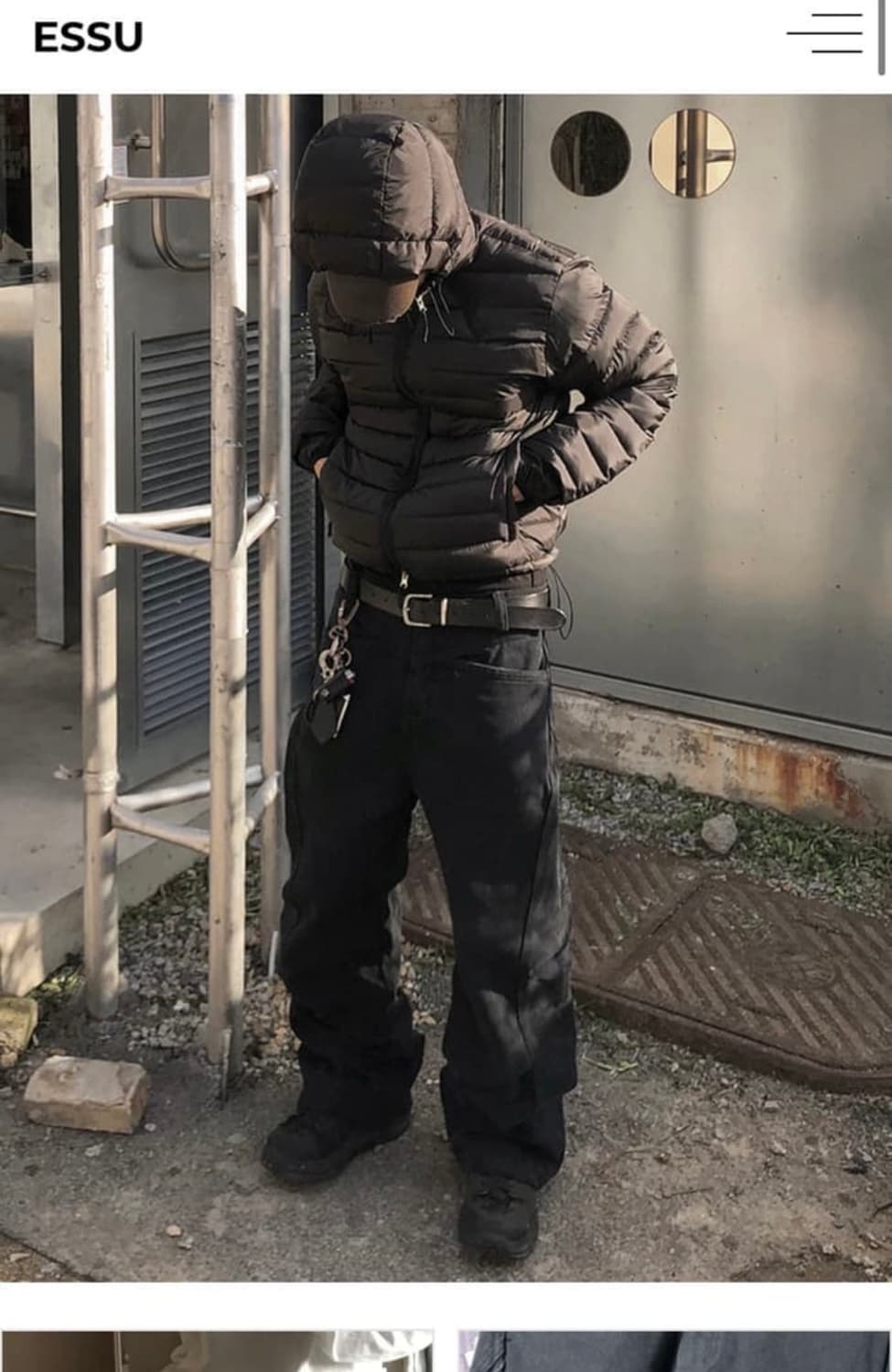 이쓔 닷지 팬츠 상품이미지1