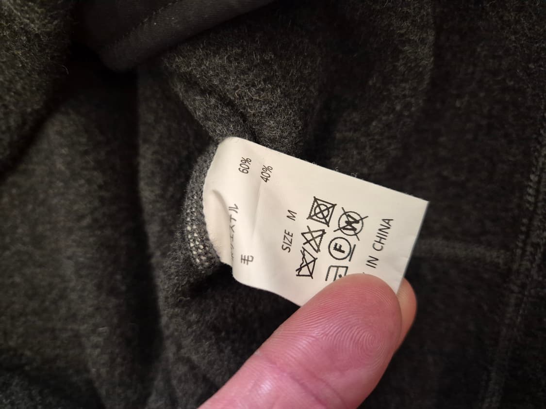 yoko sakamoto wool pullover zip-up 상품이미지8