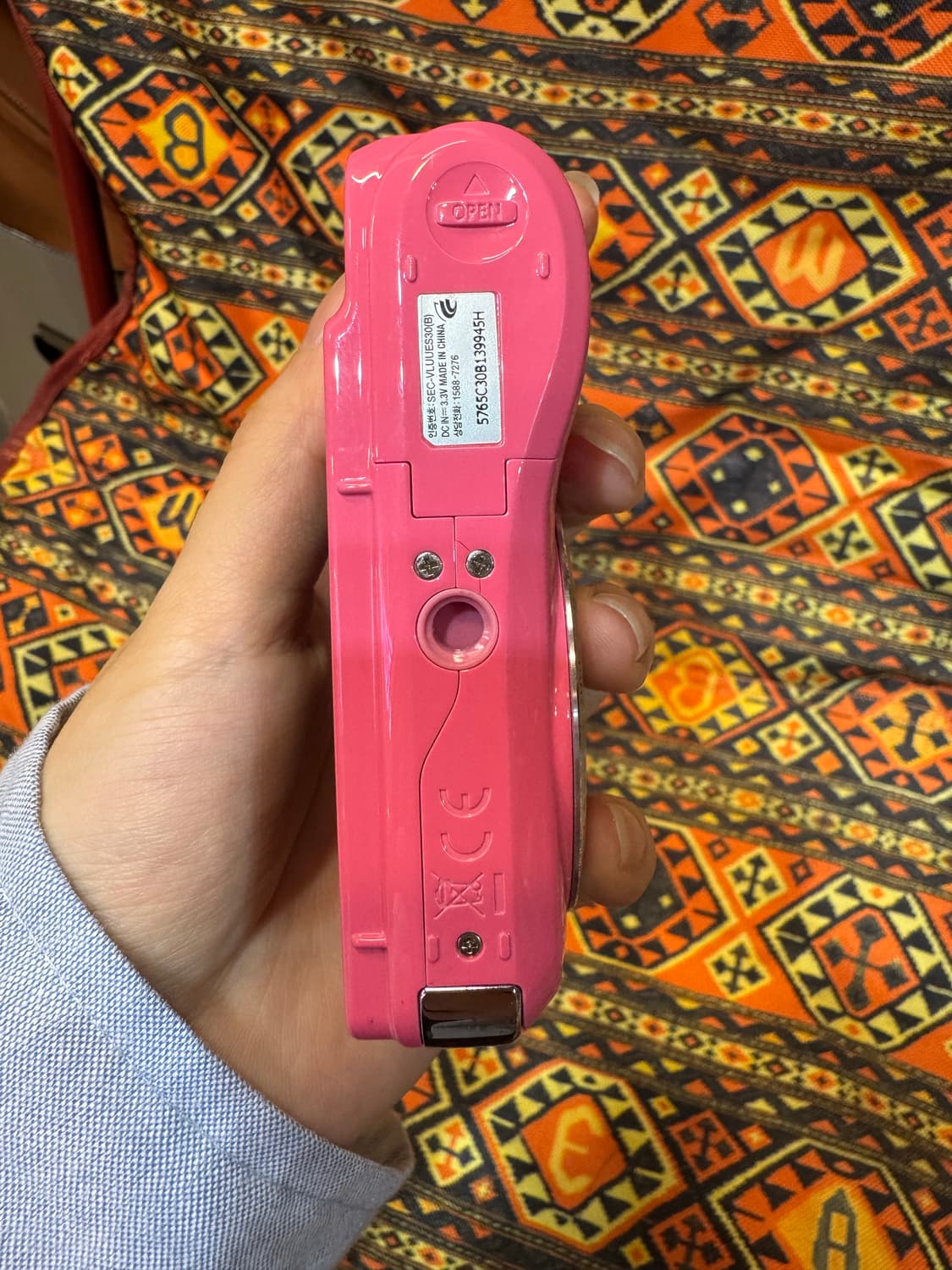 삼성 VLUU es30 빈티지 디지털 카메라 핑크 상품이미지4