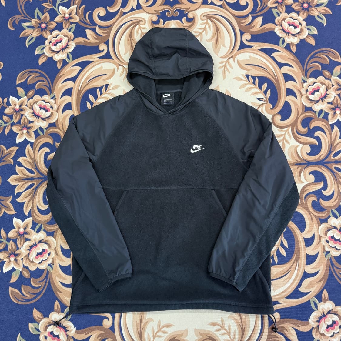 (XXL)나이키NIKE 후리스 후드티셔츠(블랙) 상품이미지1