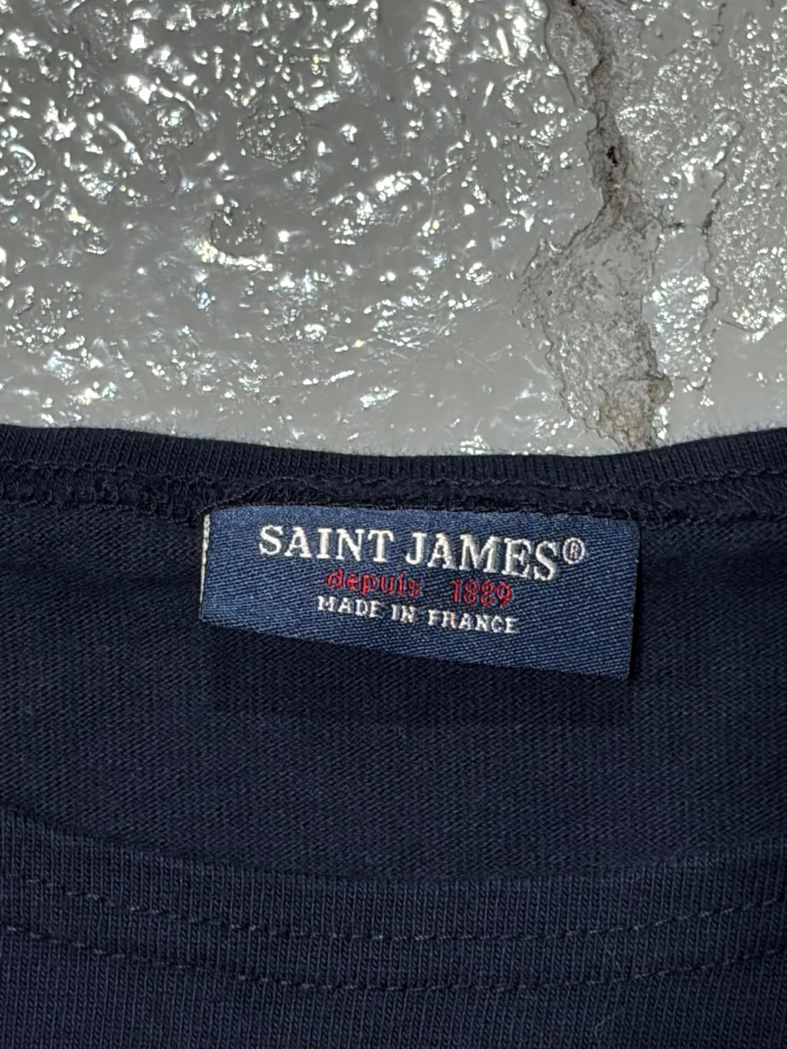 세인트제임스(Saint James) 네이비 스트라이프 티셔츠 상품이미지5