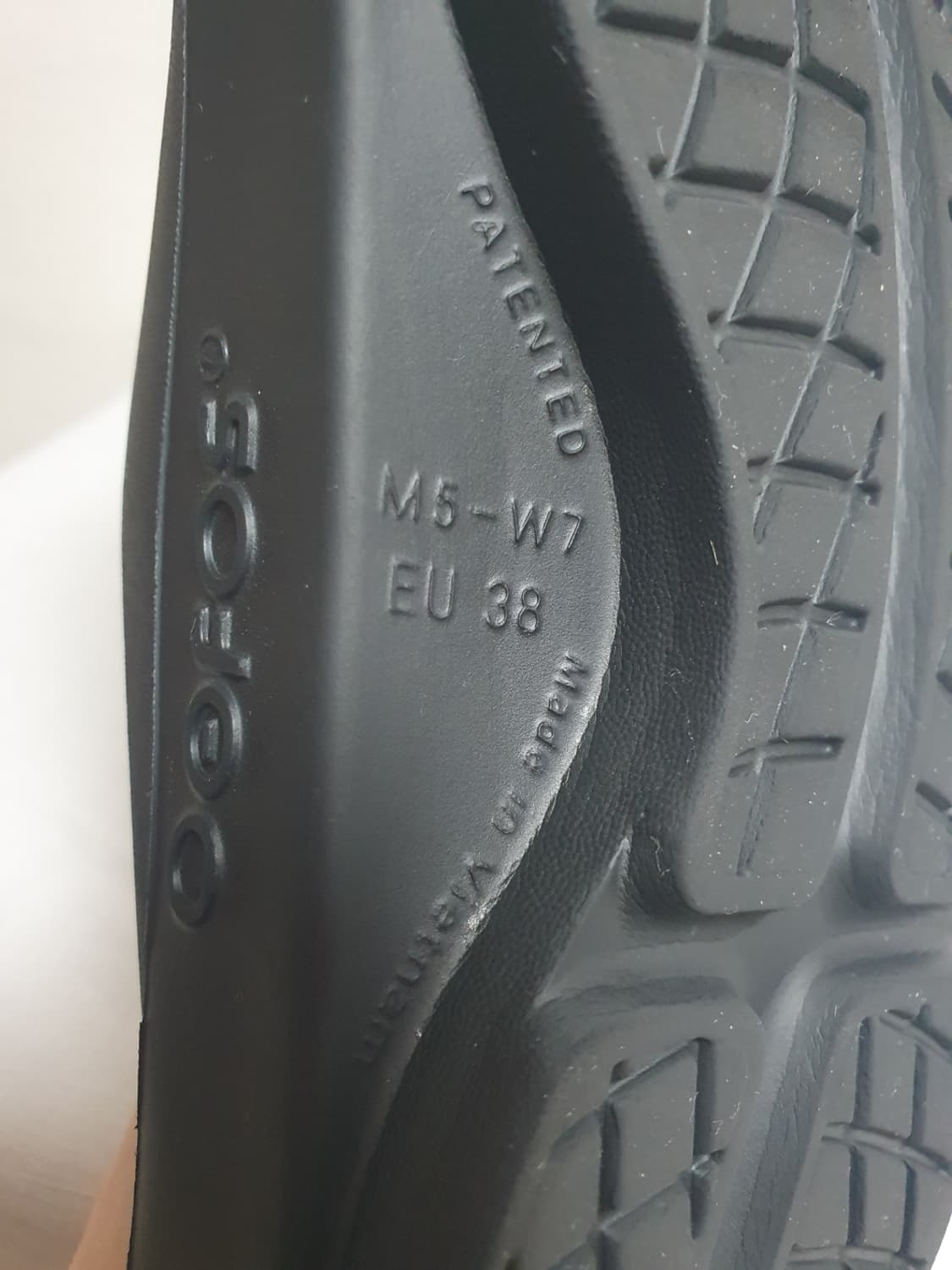 240mm 우포스 슬리퍼 우아 슬라이드 블랙 상품이미지9
