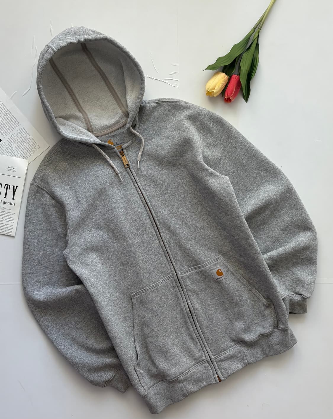 칼하트 미드웨이트 후드 집업 상품이미지1