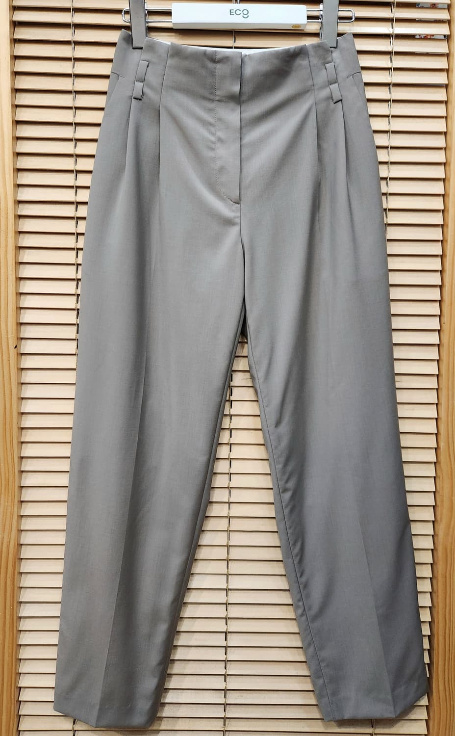 (새상품)한섬 타임 핀턱슬랙스 상품이미지1