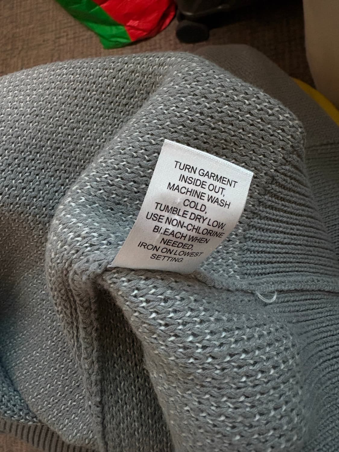 XL - 에센셜 니트 스웨터 페블 - 노드스트롬 한정 상품이미지5