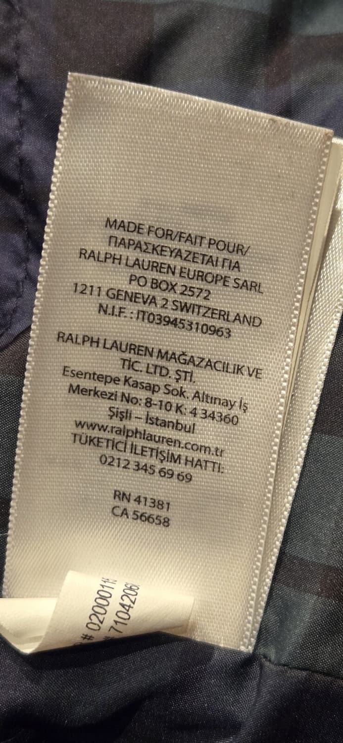 팔라스 x 폴로 코듀로이 패딩 자켓 브라운 상품이미지8