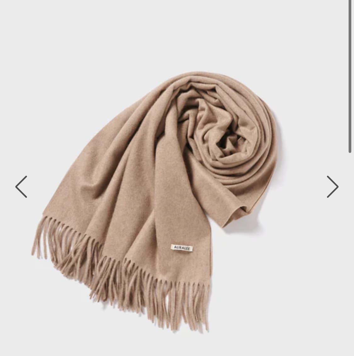 오라리 머플러 카멜색 상품이미지1