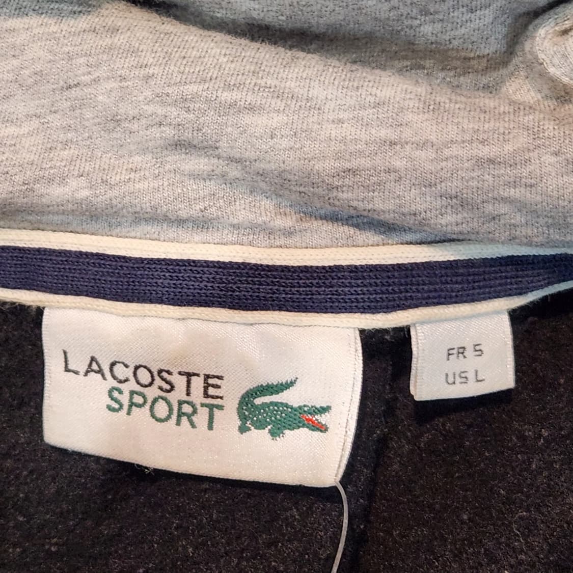 라코스테 블랙 후드티 (105) 상품이미지2