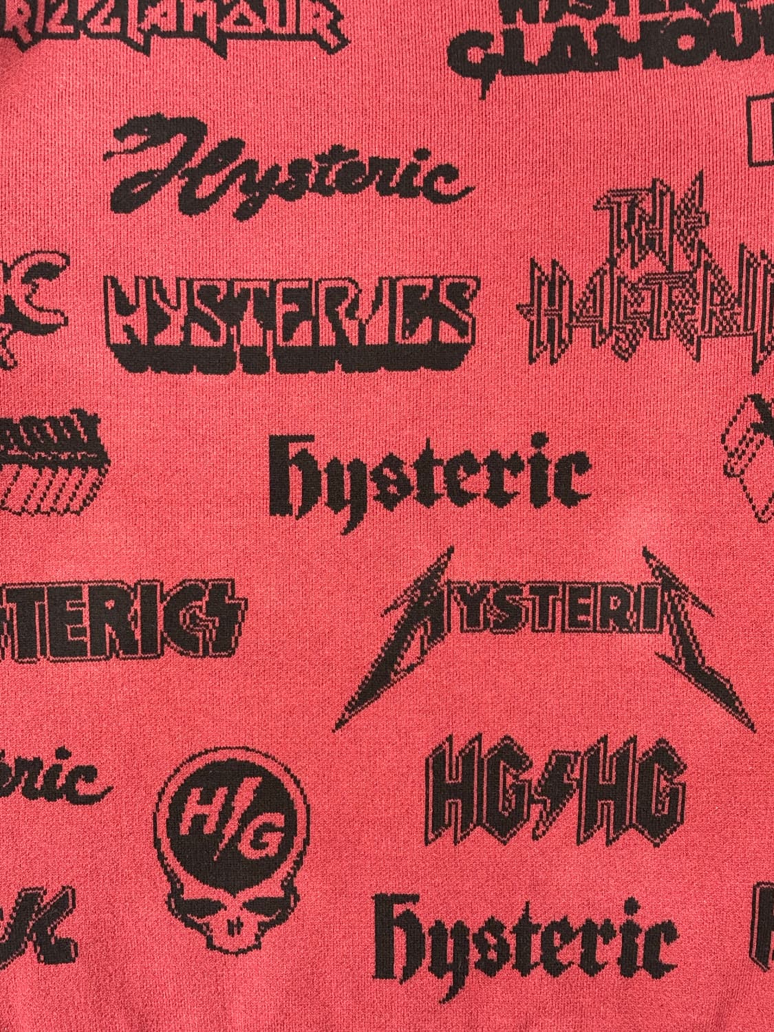 [L] 히스테릭글래머 로고 니트 스웨터 상품이미지6