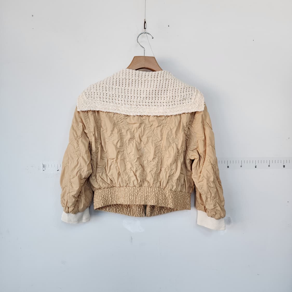 미샤 크로셰 카라 퀼팅 자켓 상품이미지3