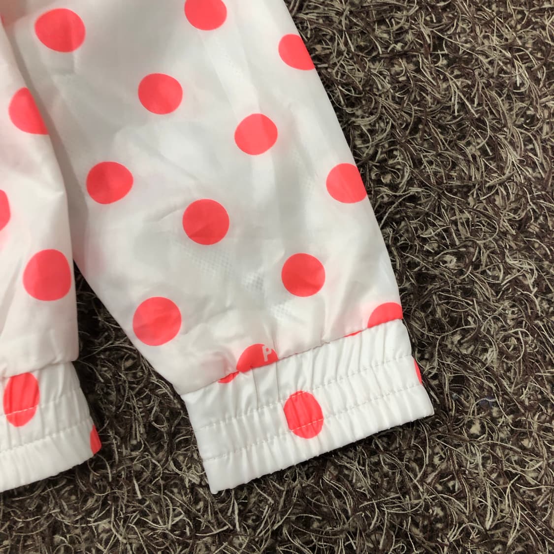 핑크 PINK 폴카닷 도트 땡땡이 바람막이 상품이미지3