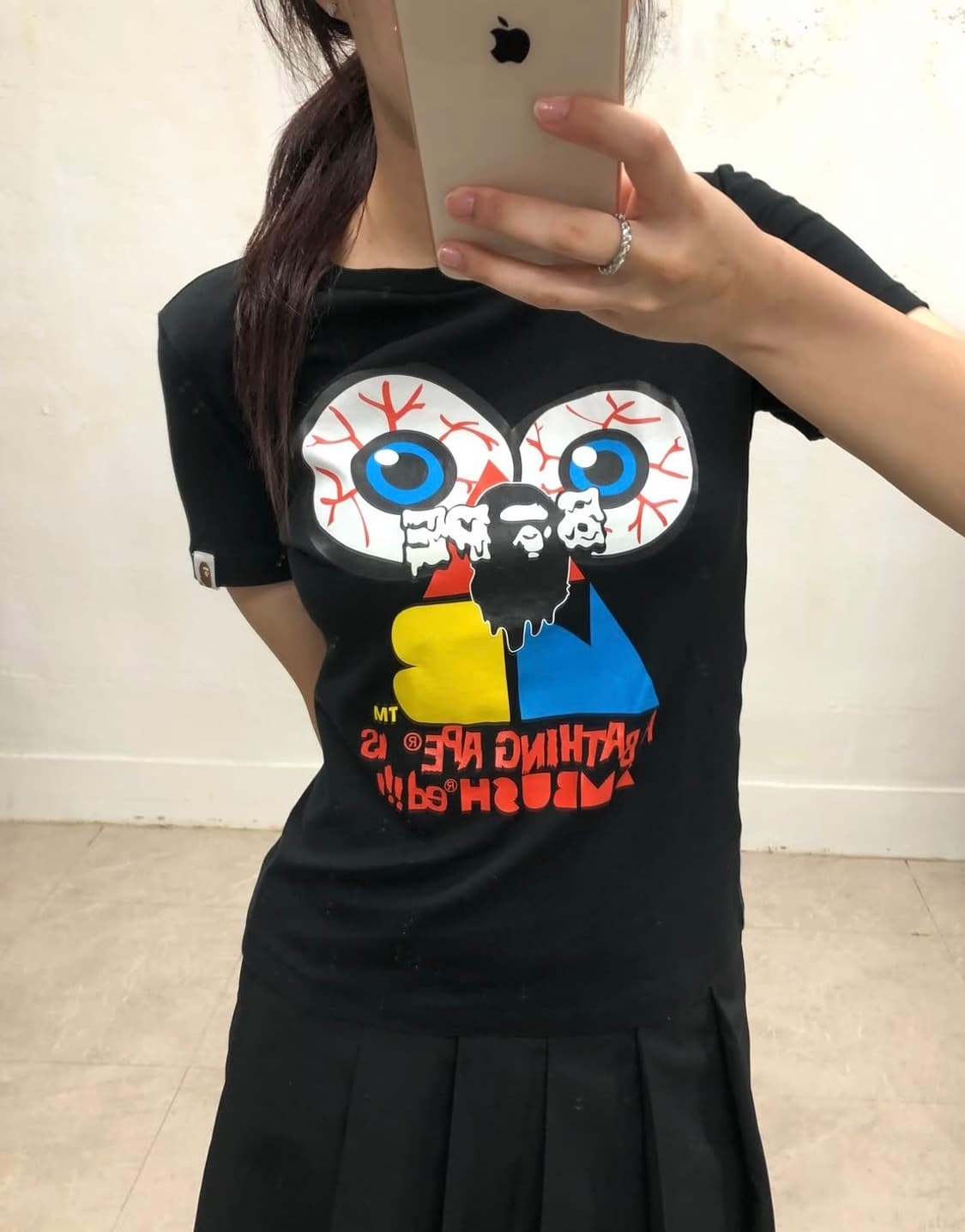 베이프 X 엠부쉬 반팔 티셔츠 상품이미지1