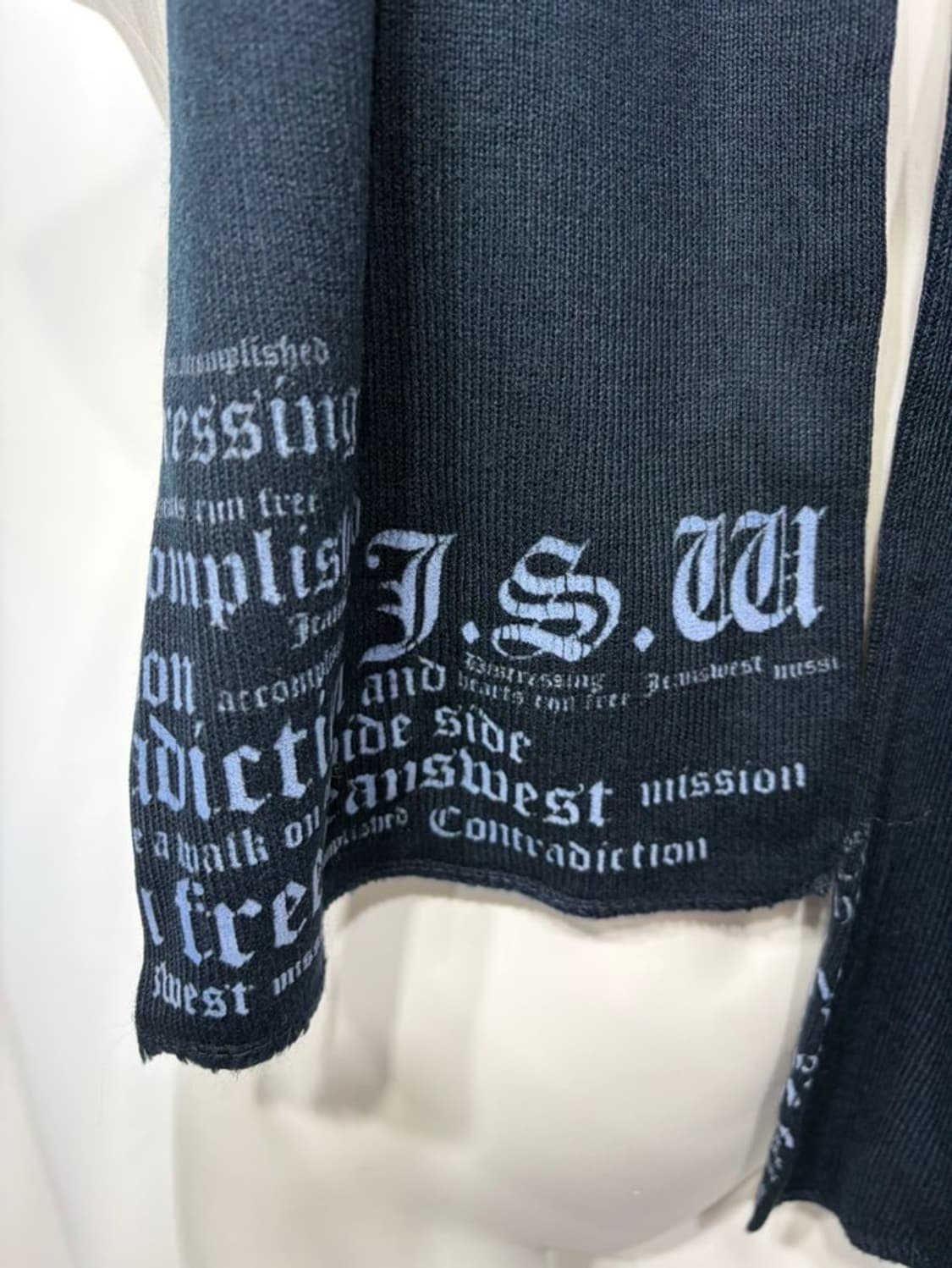 🎸블루 레터링 머플러🎸 상품이미지7