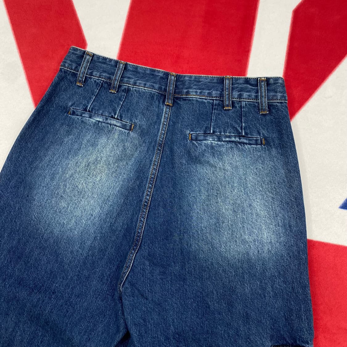 와이드 카고 데님팬츠 M 상품이미지4