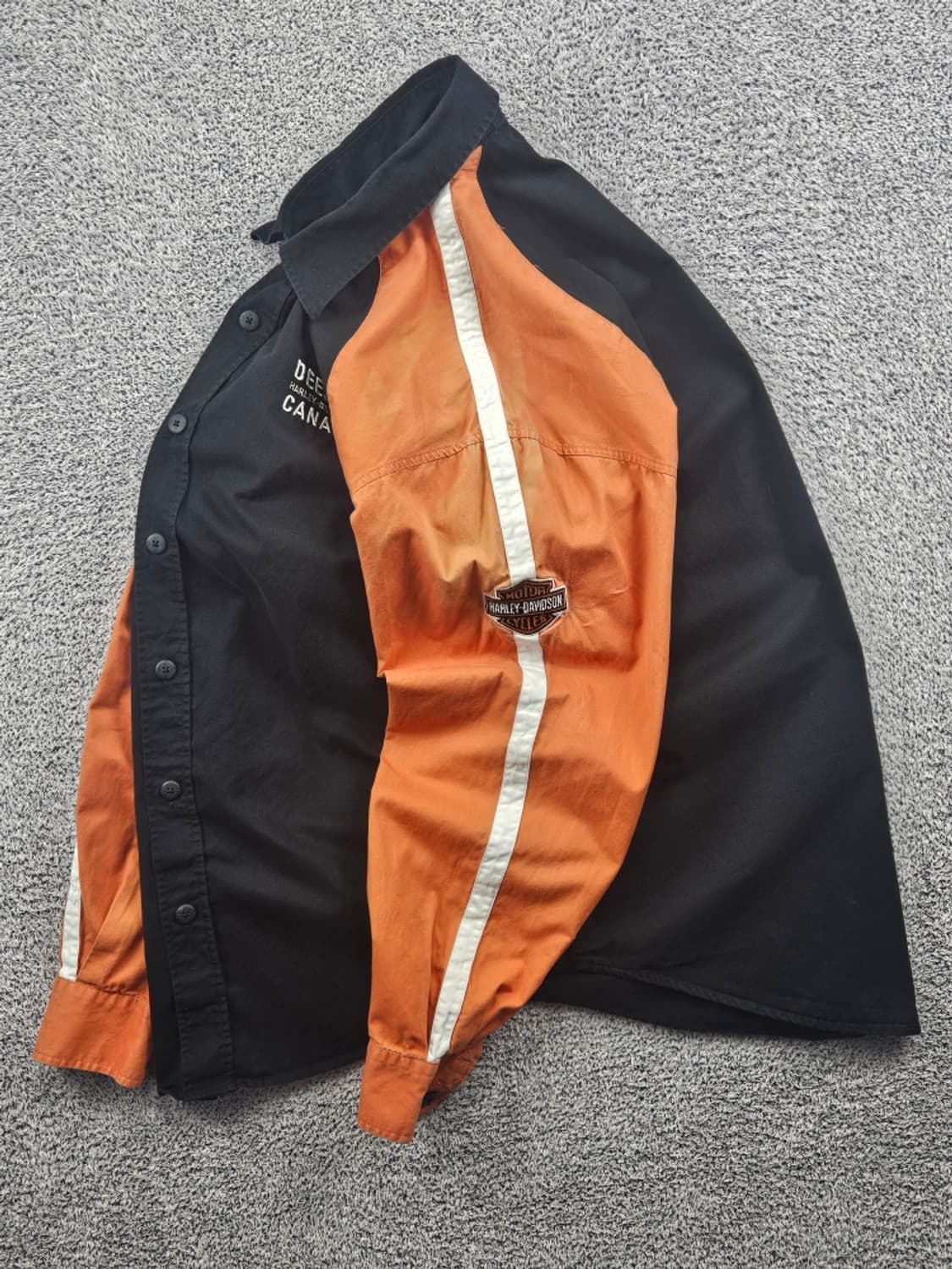 할리데이비슨 딜리 캐나다 바이커 셔츠 ( L추정 ) / 11464 상품이미지3