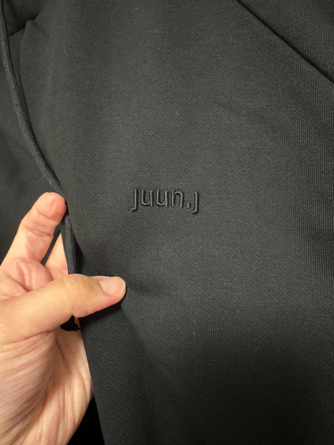 준지 후드티 블랙 M사이즈 상품이미지2