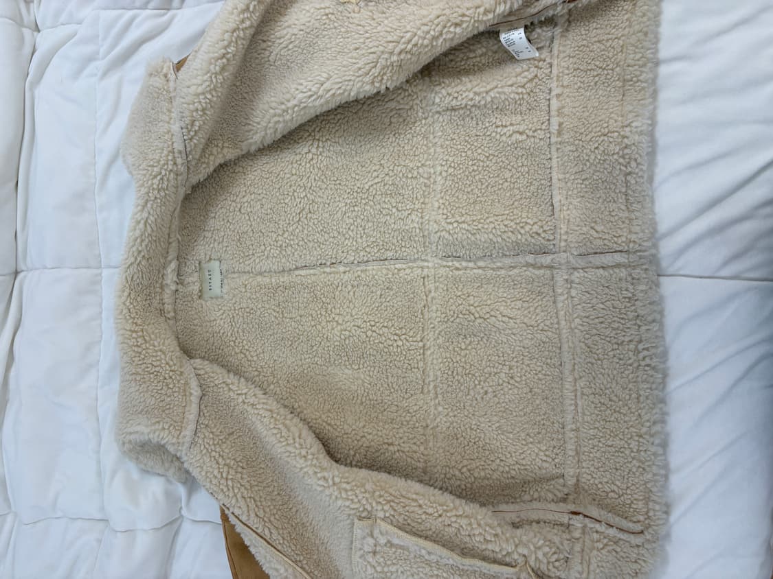 시야쥬 fake suede mustang 스웨이드 무스탕 상품이미지6