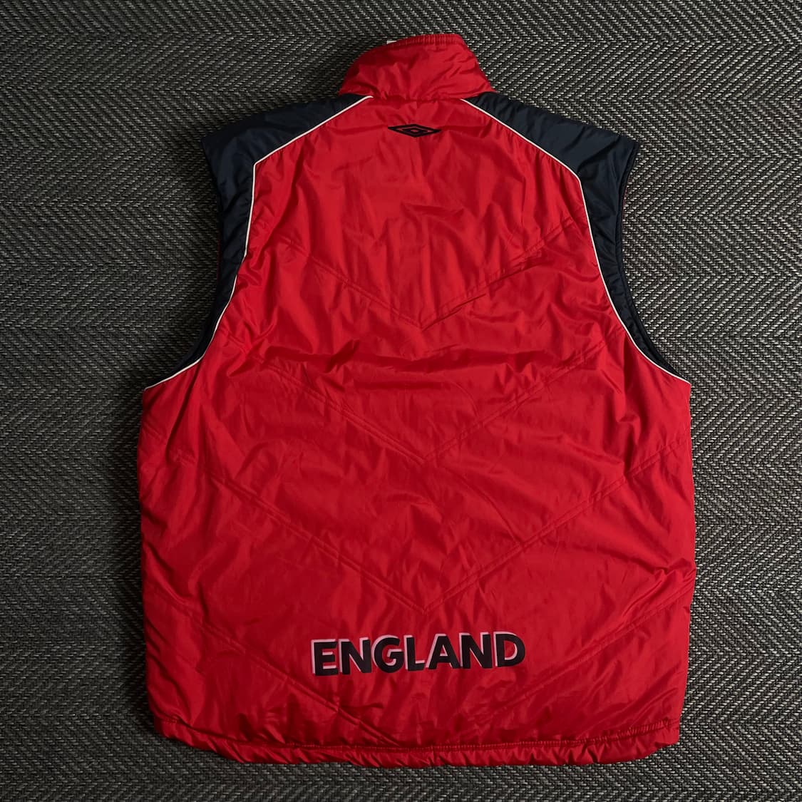 00s 엄브로 올드스쿨 양면 패딩 베스트o 3220 상품이미지6