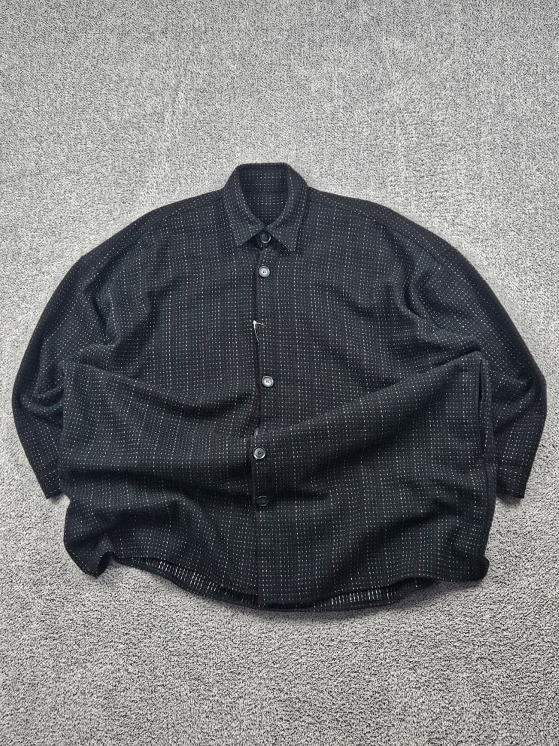 빈티지 헤비 코튼 패턴 셔츠 ( 상세설명참조 ) / 10337 상품이미지1