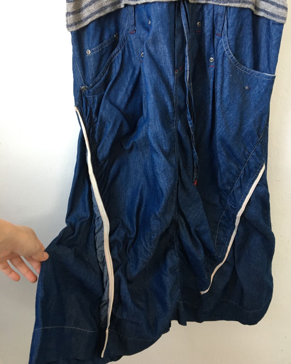 Knit top layered onepiece 상품이미지4