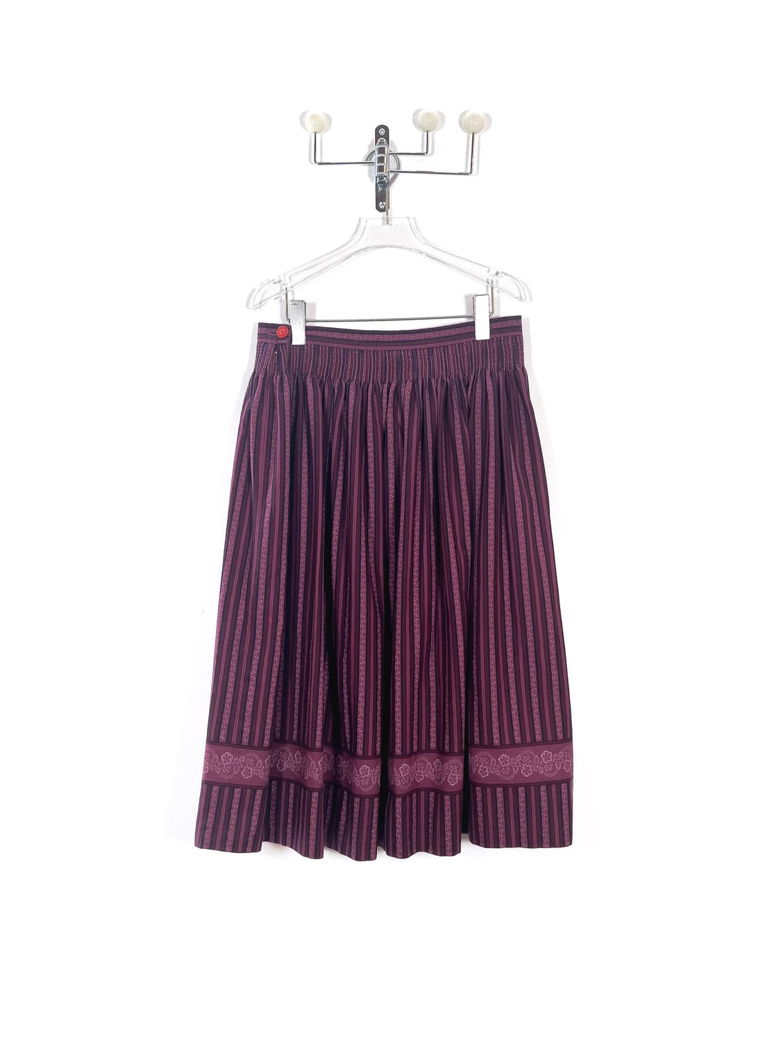 빈티지 노르딕 스트라이프 스커트 상품이미지1