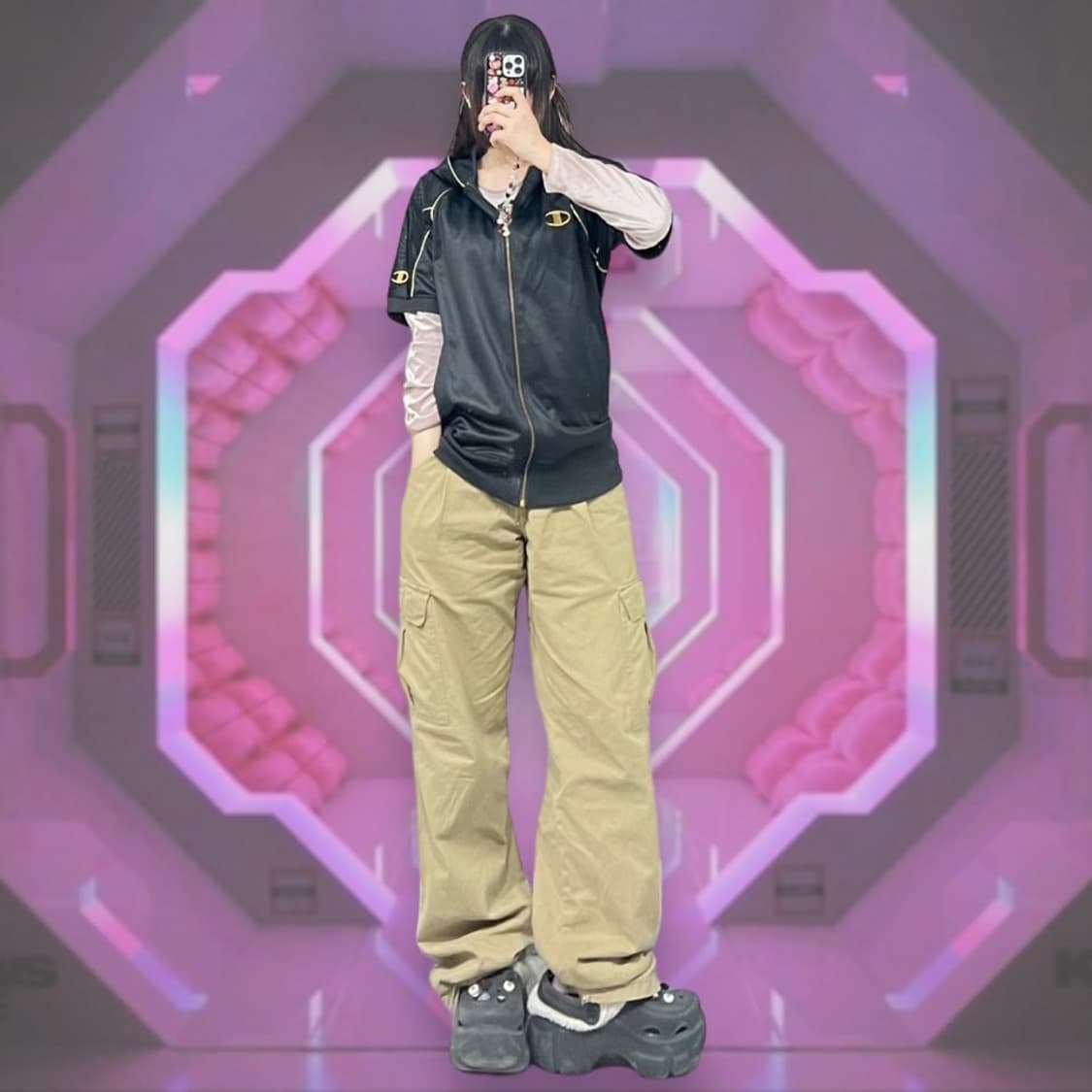 챔피온 올드스쿨 하프 져지 상품이미지1