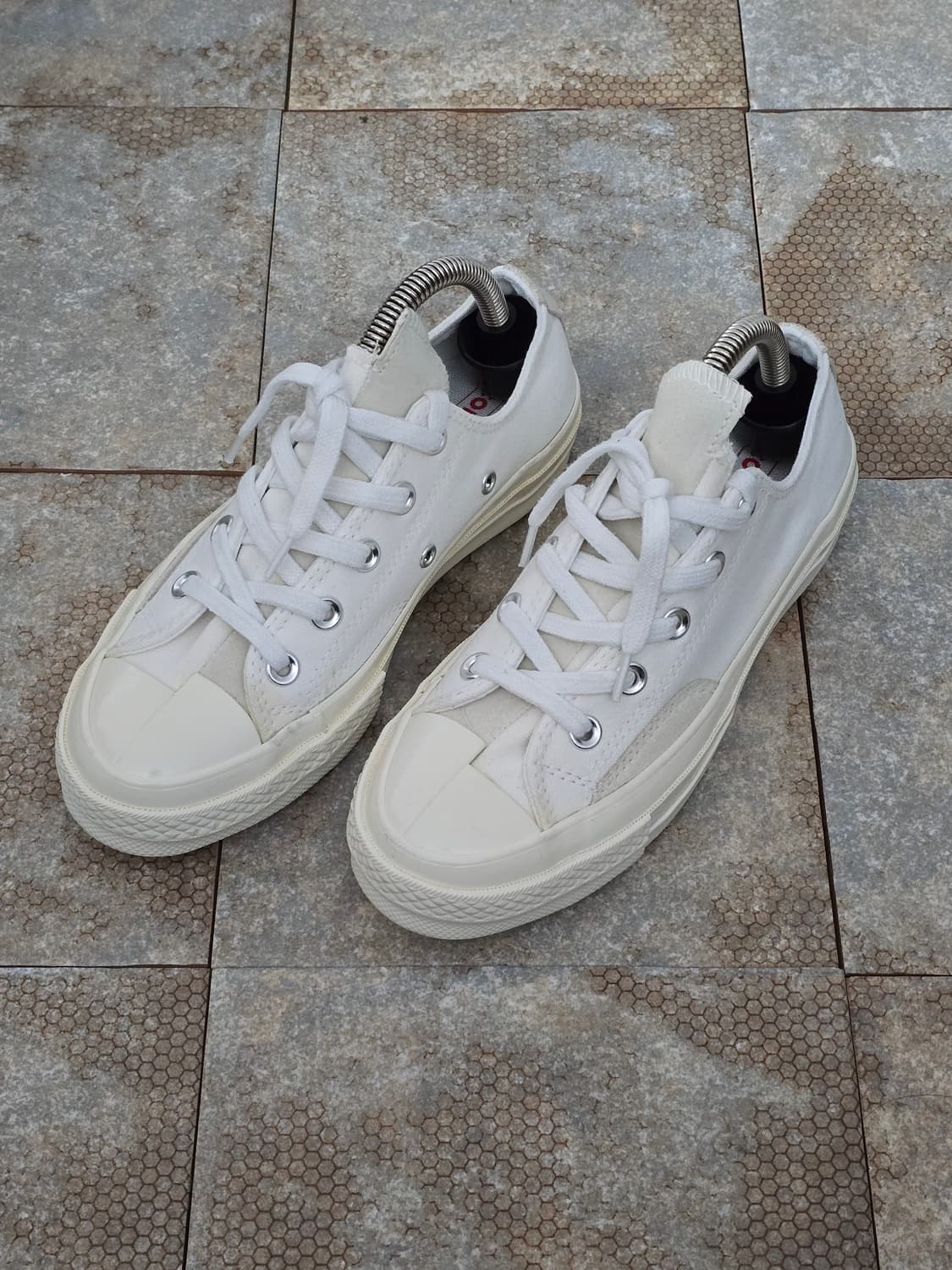 (220)컨버스 척 70 로우 라이벌 화이트 상품이미지1