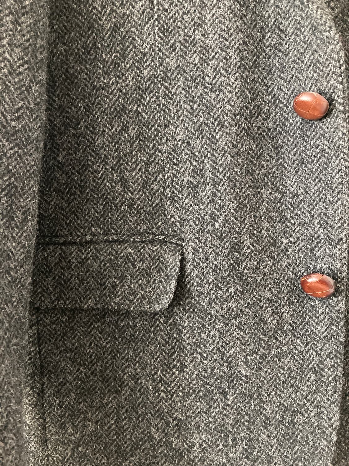 타미힐피거 그레이 헤링본 울 자켓 블레이저 48R 상품이미지4