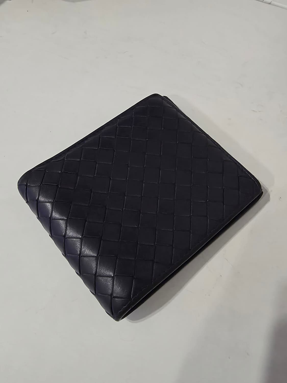 보테가 베네타 인트레치아 남성 반지갑 네이비 상품이미지2