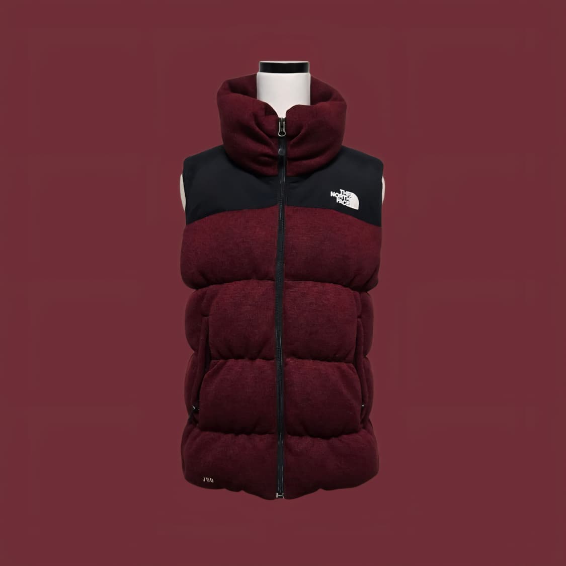 노스페이스 구스다운 니트 패딩 베스트 상품이미지1