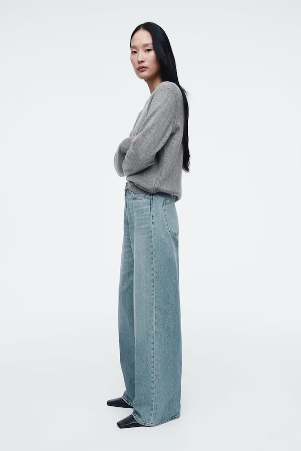 COS TIDE 와이드 레그 진 상품이미지2