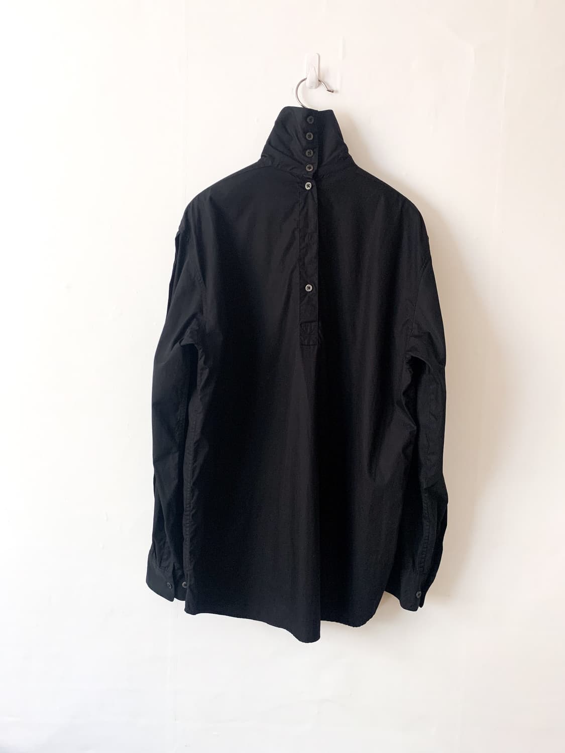 드리스 반 노튼 프론트 러플 블라우스 상품이미지2